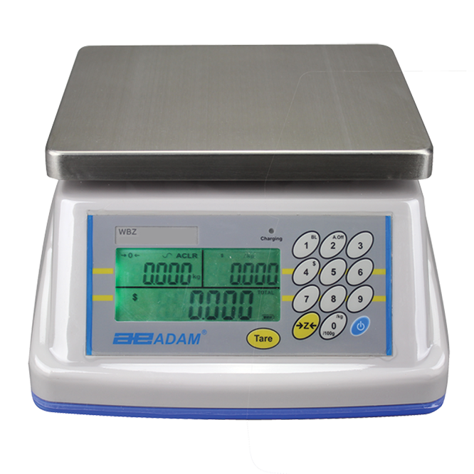 WBZ Washdown Retail Scales Adam Equipment